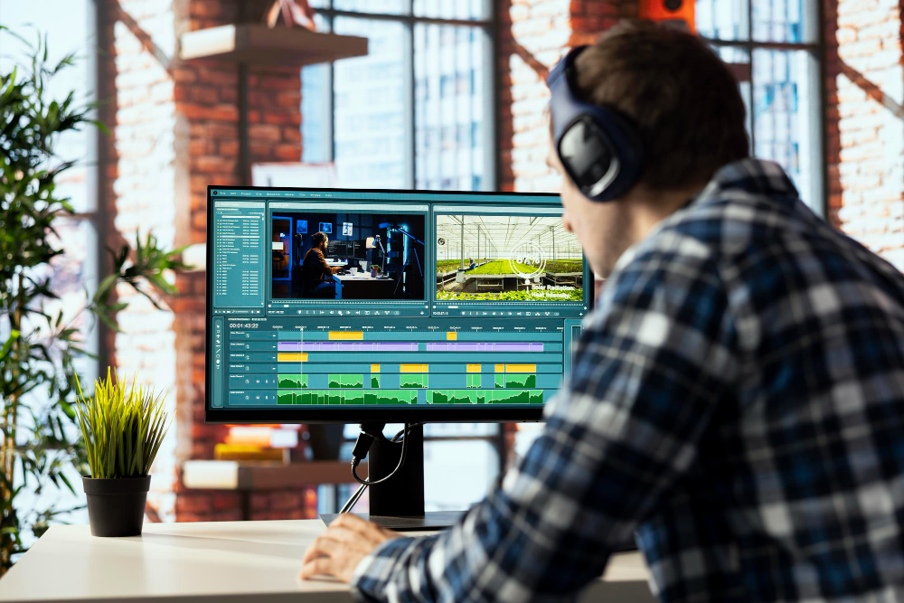 Video production illustration